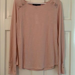 NWT White House Black Market Pink top